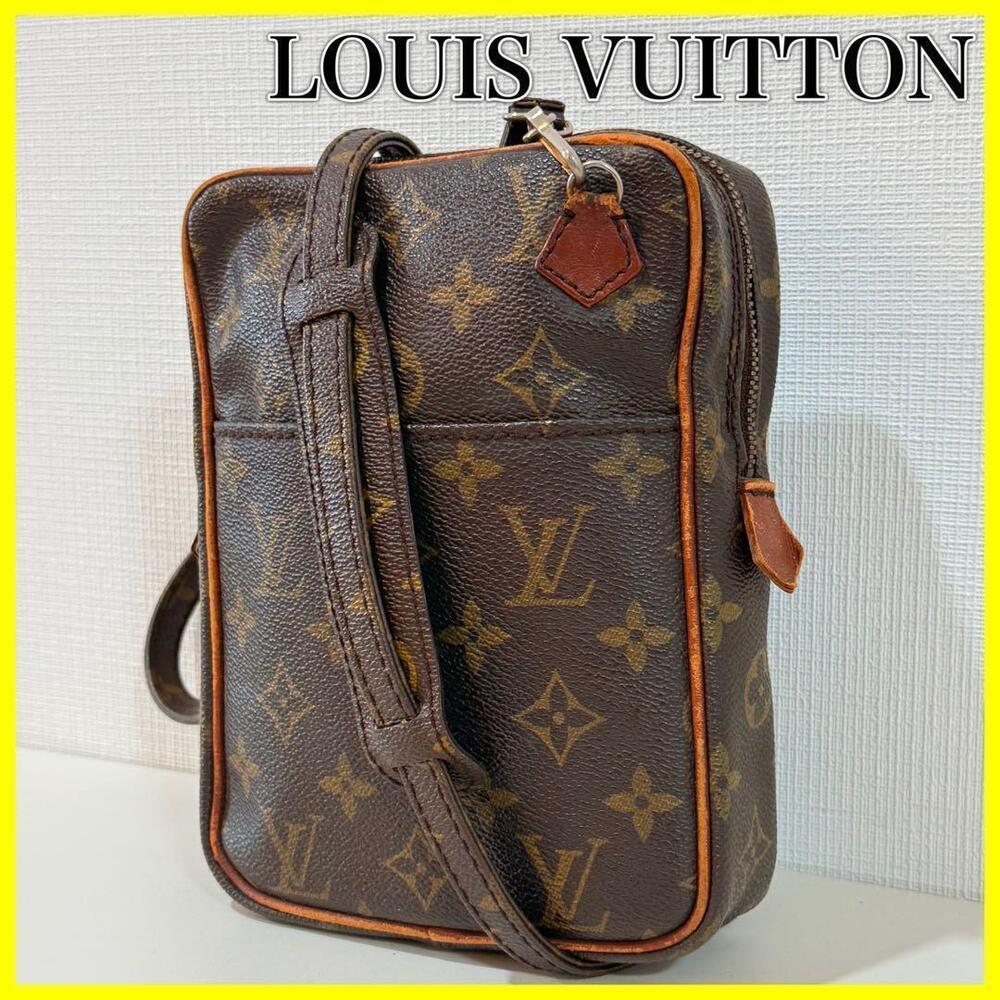 Louis Vuitton Monogram Danube Shoulder Bag brown